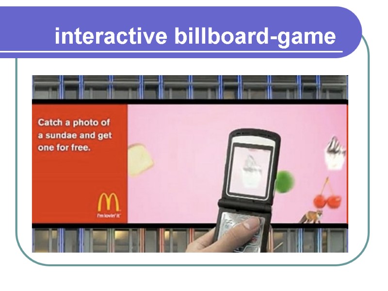 interactive billboard-game